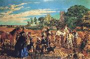 unknow artist, Hullo, Largess, A Harvest Scene in Norfolk